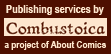 Publishing services by COMBUSTOICA, a project of About Comics
